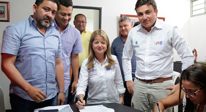 Hoy damos inicio a las obras de alcantarillado que tanto necesita San Marcos Elsa Noguera