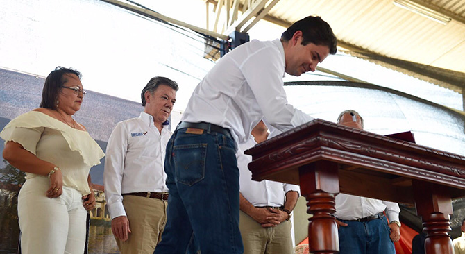 El departamento de Bolivar paso de 20 a 90 por ciento en cobertura de agua potable Santos