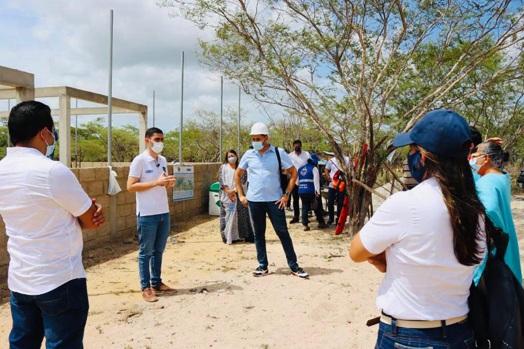 Primera visita de ¡Vamos Pa’ la Obra!. Foto: Alcides Escobar (MVCT)
