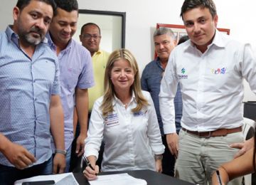 Hoy damos inicio a las obras de alcantarillado que tanto necesita San Marcos Elsa Noguera