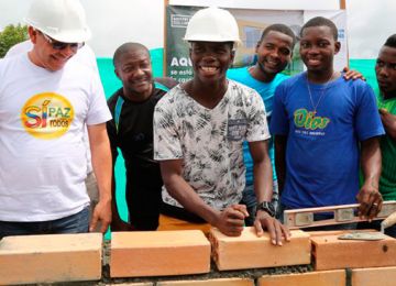 Hoy inicio la construccion de la casa prometida por Minvivienda al medallista olimpico Yuberjen Martinez