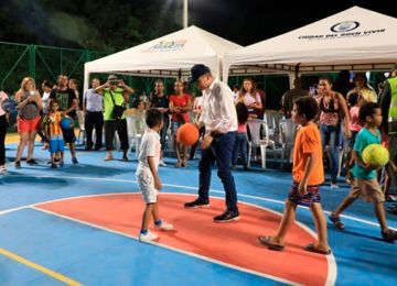 Minvivienda entrego nuevo parque recreo deportivo en Santa Marta