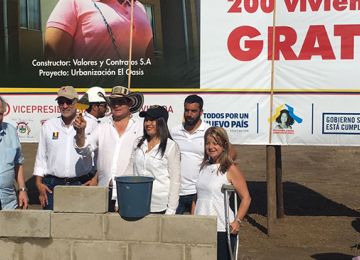 En solo dos dias MinVivienda dejo en marcha 1400 viviendas en el Atlantico