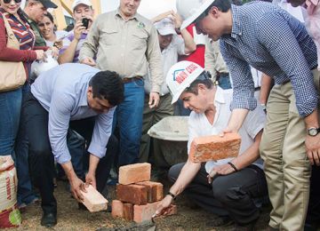 En Barrancabermeja comenzó en firme la construcción de vivendas gratis
