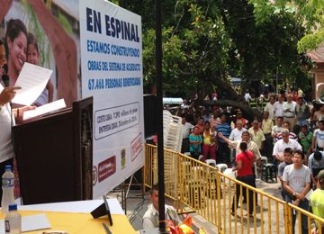 Habitantes de El Espinal tendrán cobertura del 100% en el servicio de agua potable