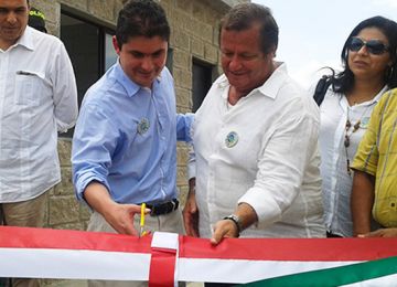 Ministro de Vivienda inauguró obras de acueducto y alcantarillado en Galapa, Atlántico