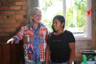 La inversión en mejoramientos de vivienda en el Cauca benefician a 377 familias de Popayán y del Resguardo Indígena Páez de Quintana. Foto: Sharon Duran (MVCT)