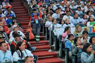 Más de 500 personas asistieron a la Asamblea nacional de recicladores y recicladoras. Foto: prensa (MVCT)