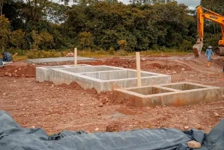 FOTOGRAFIA VISITA A CONSTRUCCION PTAR VILLA CAROLA