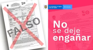 Minvivienda no cobra a los ciudadanos por postularse a ninguno de sus programas