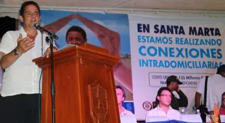 2.800 familias pobres de Santa Marta tendrán ducha, sanitario, lavamanos y lavadero dentro de sus casas