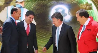 Presidente Santos y Ministro de Vivienda entregan obras que evitan inundaciones en Soacha, Cundinamarca